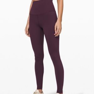 Lululemon Wunder Under Plum